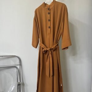 Brown Midi Dress
