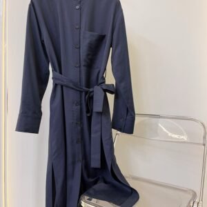 Navy Shirt Dress