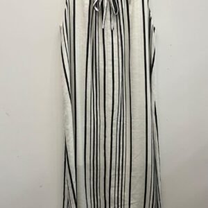 sleeveless linen dress