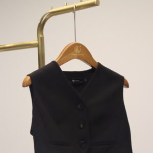 black short vest