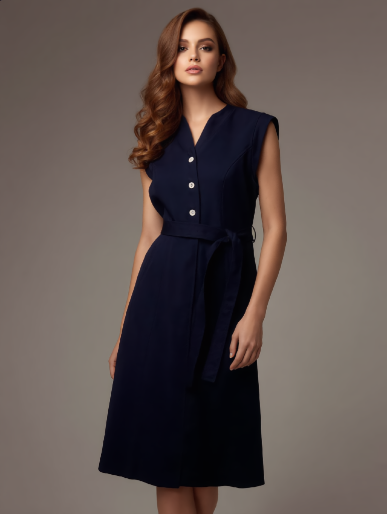 Navy Dress