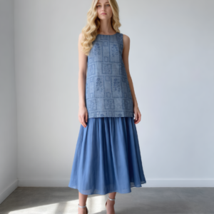 embroided dress
